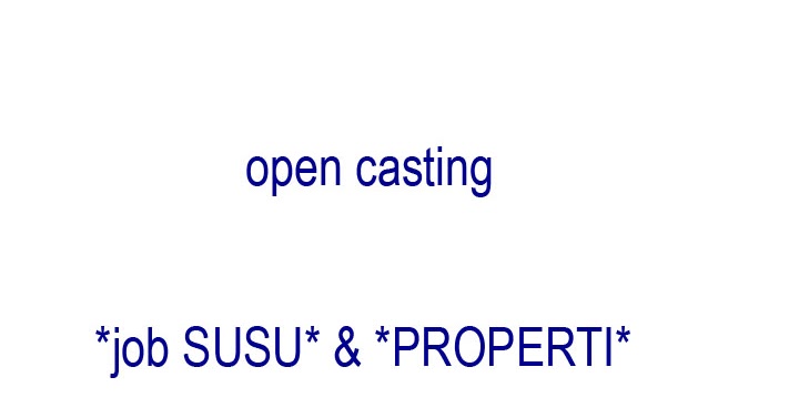 Open casting. Open casting