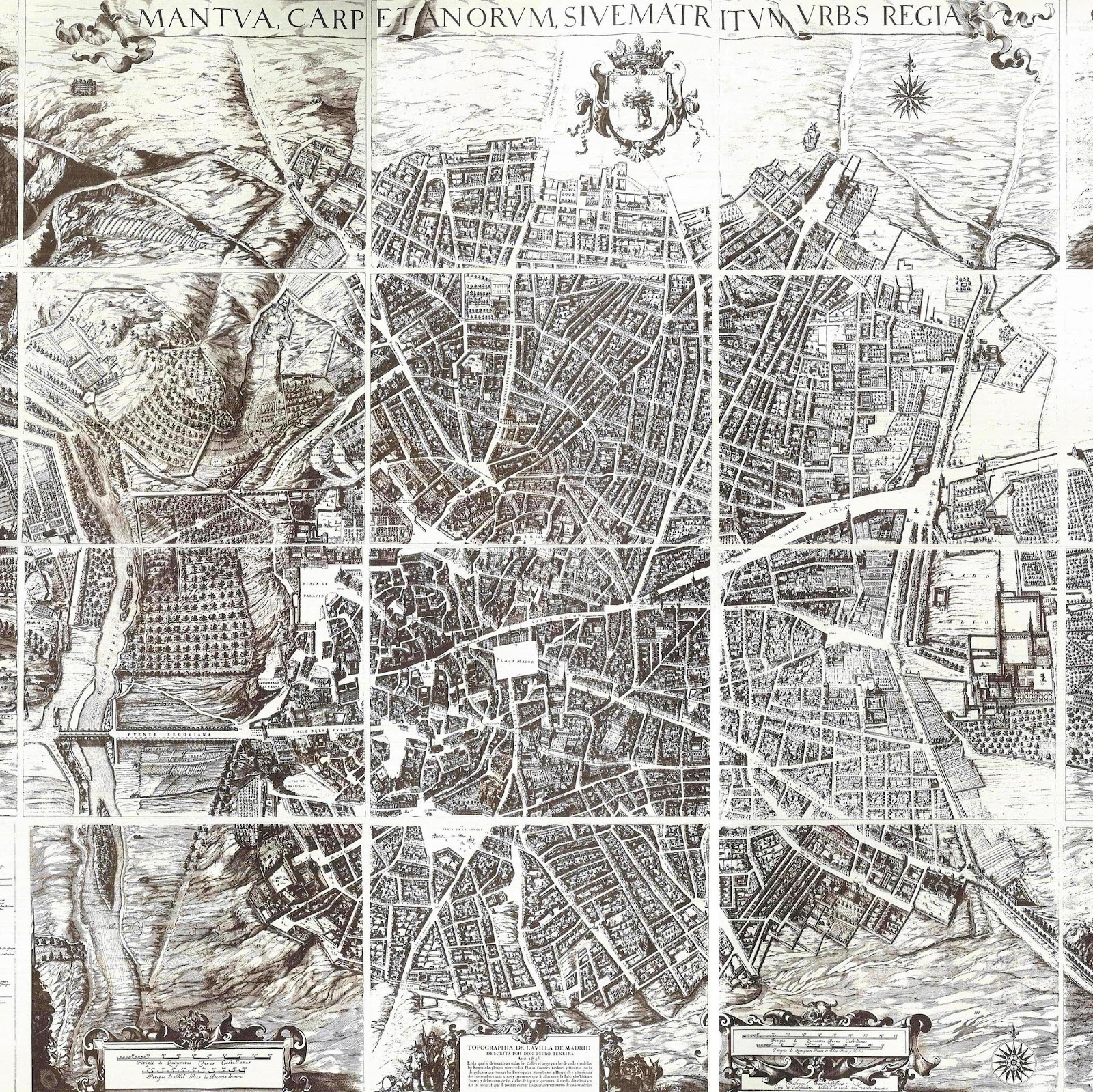 Madrid: Urbanismo en la ciudad cortesana de los siglos