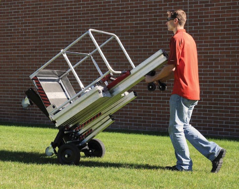 lightweight one person portable scaffold