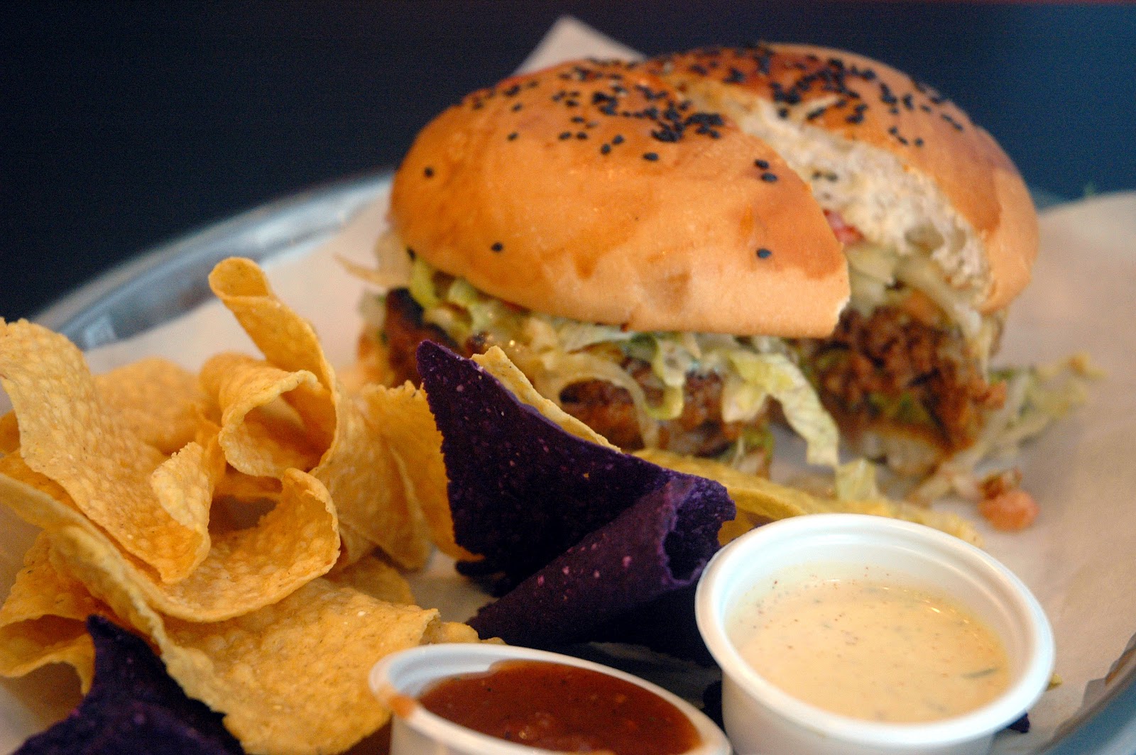 DUDE FOR FOOD: The B&T Mexican Kitchen Burger