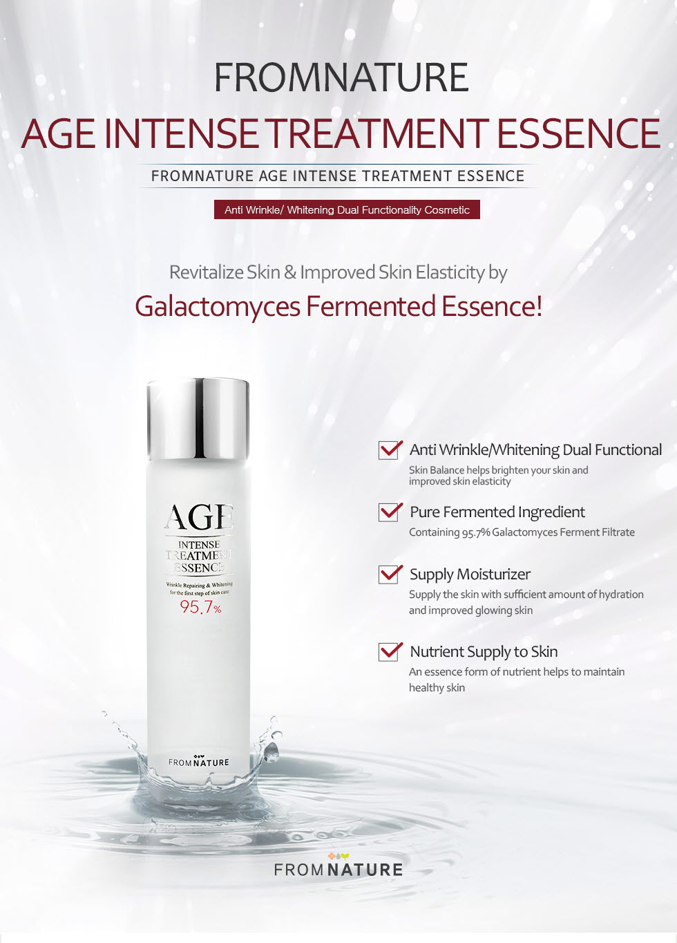 [From Nature] Age Intense Treatment Essence | Korean Beauty Dream