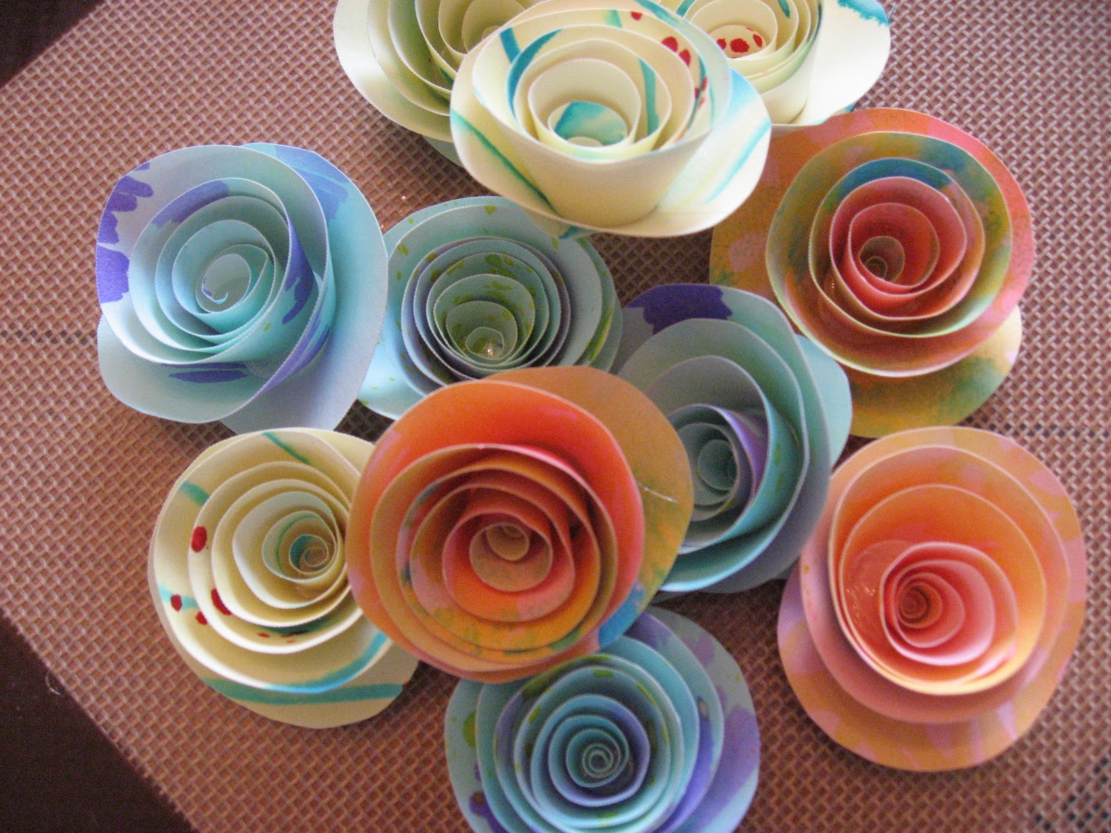 Deborah's Journal Spiral Flowers