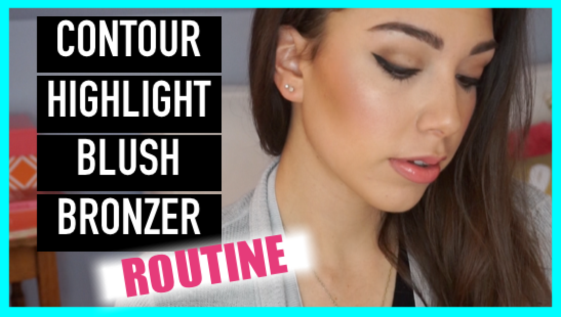 Beauty and Bananas My Contour, Highlight Blush and Bronzer Routine