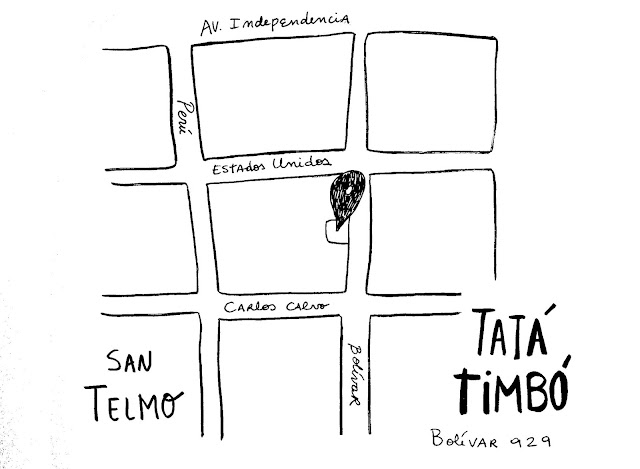 Mapa Tata Timbo