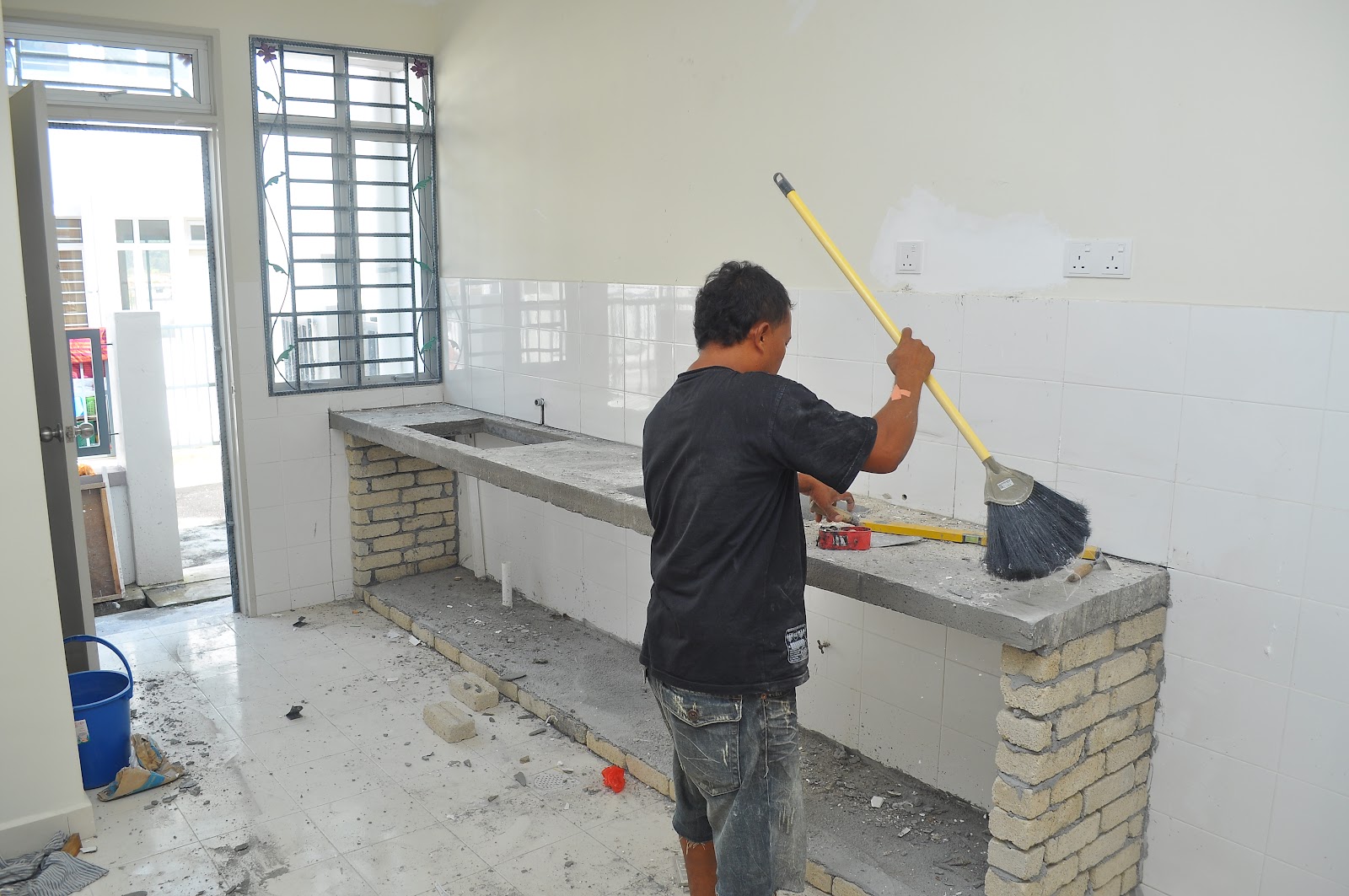 Cara Membuat Dapur Konkrit Sendiri bebbyZone