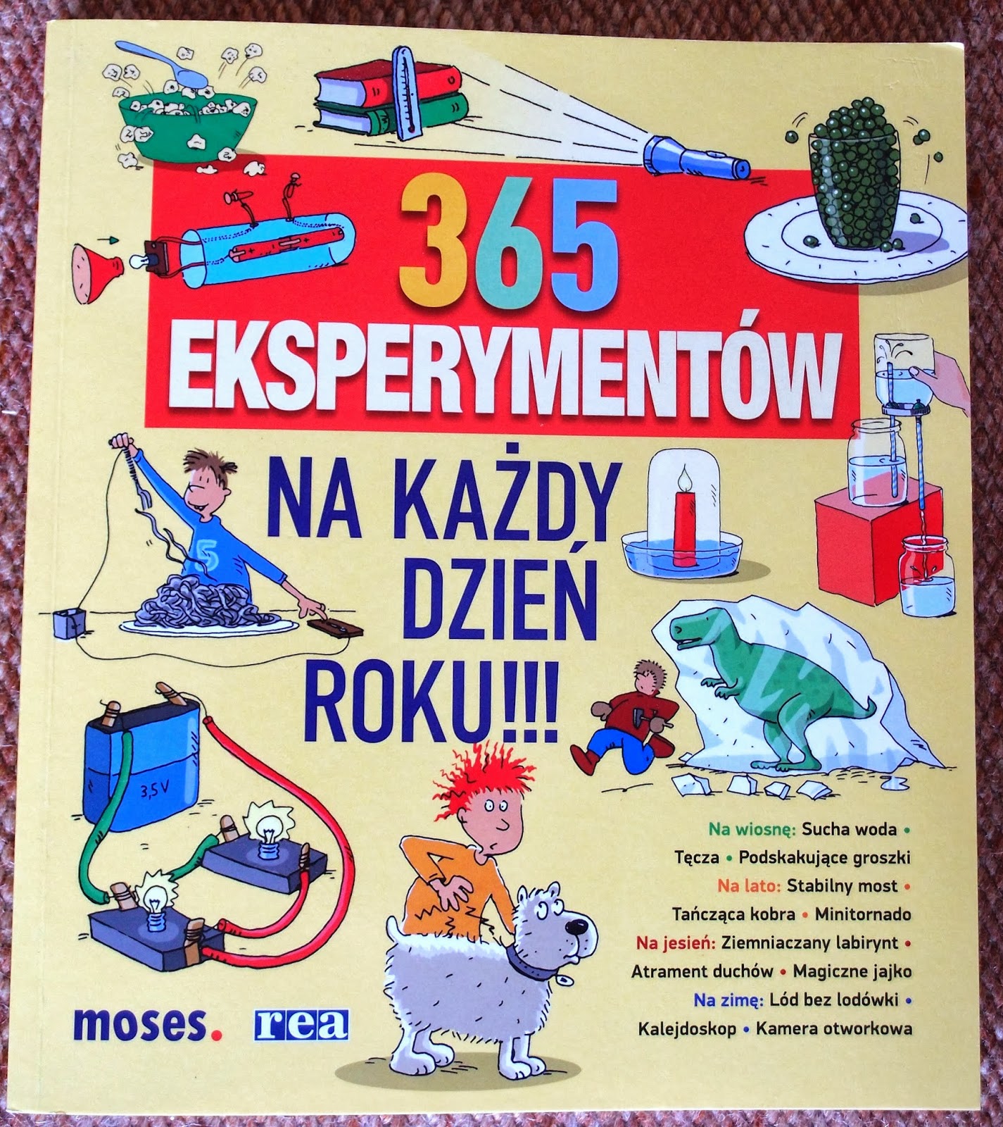 Bajdocja: Książki dla dzieci (16) o eksperymentach