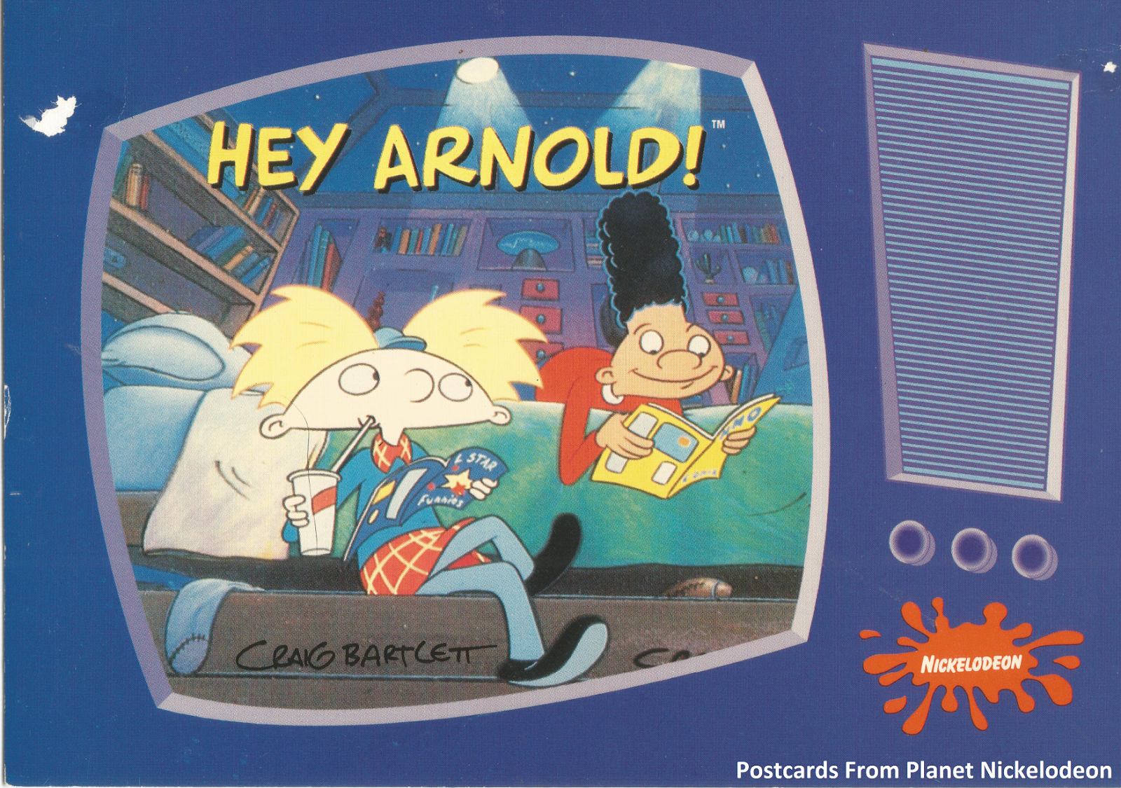Postcards From Planet Nickelodeon Hey Arnold 1997