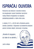 Oliver Dragojević ispračaj slike otok Brač Online Oliver Dragojević ispračaj slike otok Brač Online