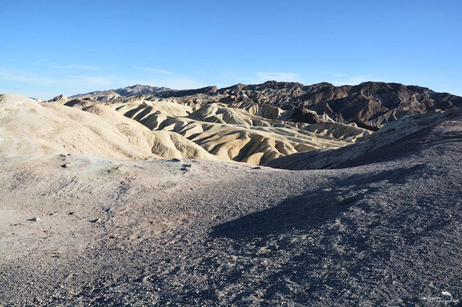 Las Vegas! Death Valley (Dolina Śmierci);Badwater i Zabriskie Point