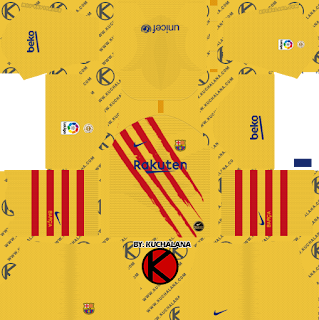 F.C. Barcelona 2019 2020 Nike Kit Dream League Soccer Kits
