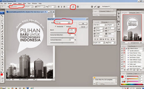 Cara Membuat Desain Cover Buletin dengan Photoshop Cara Membuat Desain Cover Buletin dengan Photoshop