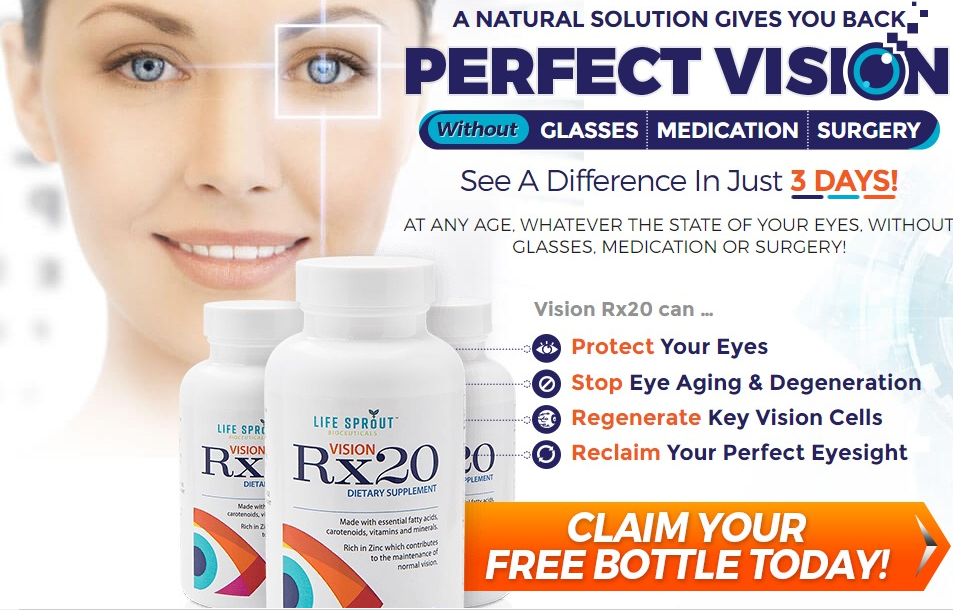 (ID14698) Vision RX 20 Eye Repair Supplement Female bodybuilders