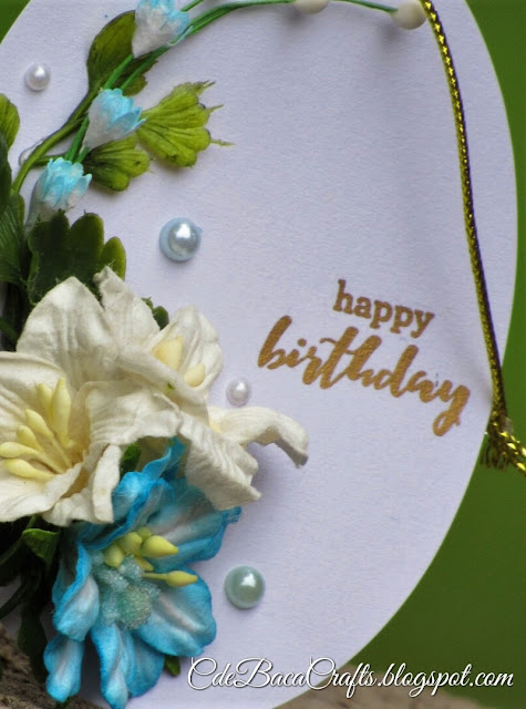 Happy Birthday Gift Tags by CdeBaca Crafts Blog