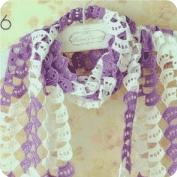 Bufanda a Crochet Bufanda a Crochet