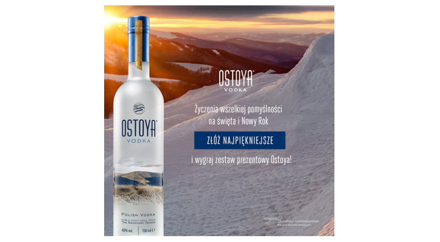 Do wygrania zestawy prezentowe Ostoya Vodka! Konkurs
