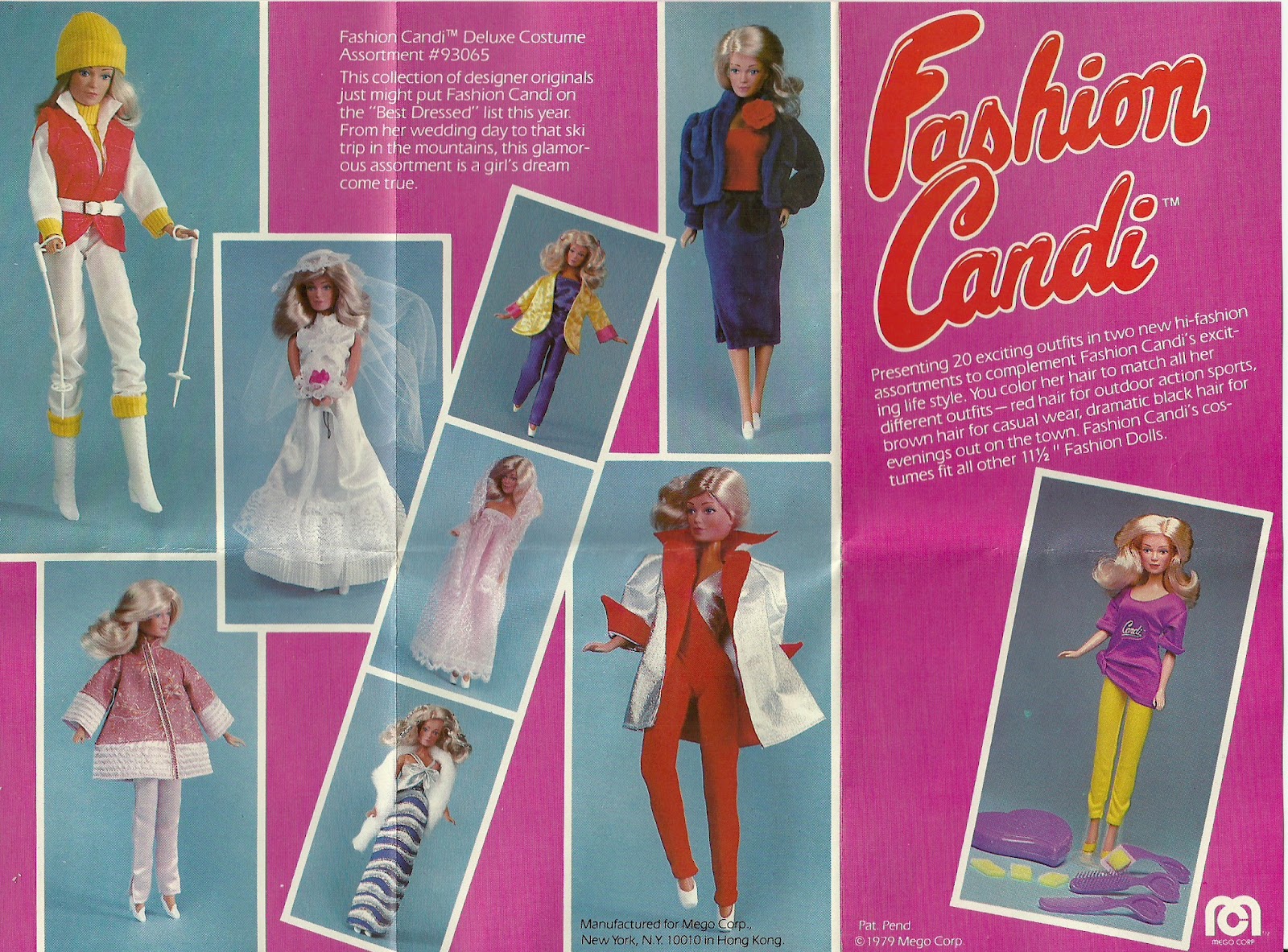 Toy-Addict.com: Mego Fashion Candy Doll ~ Booklet, Instructions ...