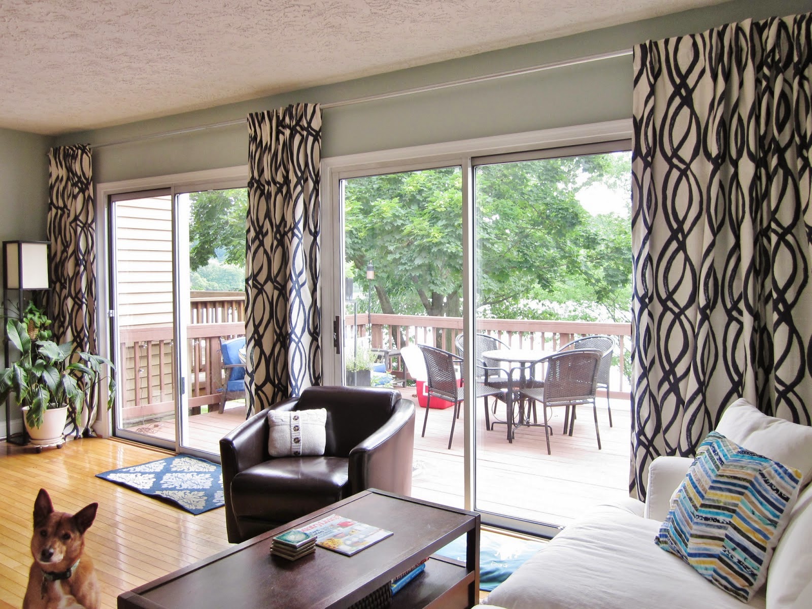 The Fabulous extra long curtain design image