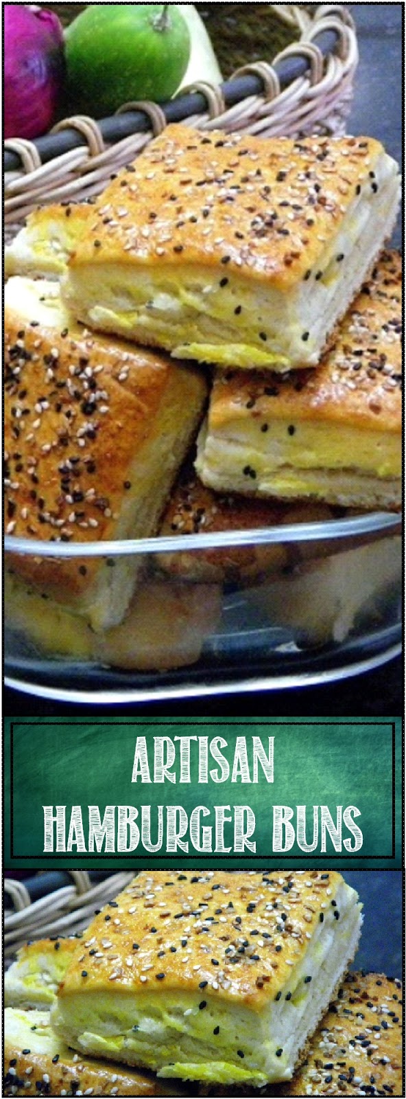 52 Ways to Cook Artisan Hamburger buns