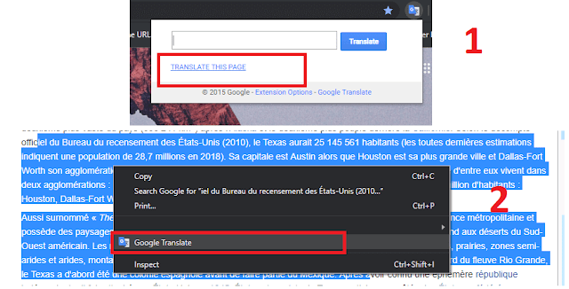 كيفية إضافة الترجمة المباشرة على متصفح جوجل كروم