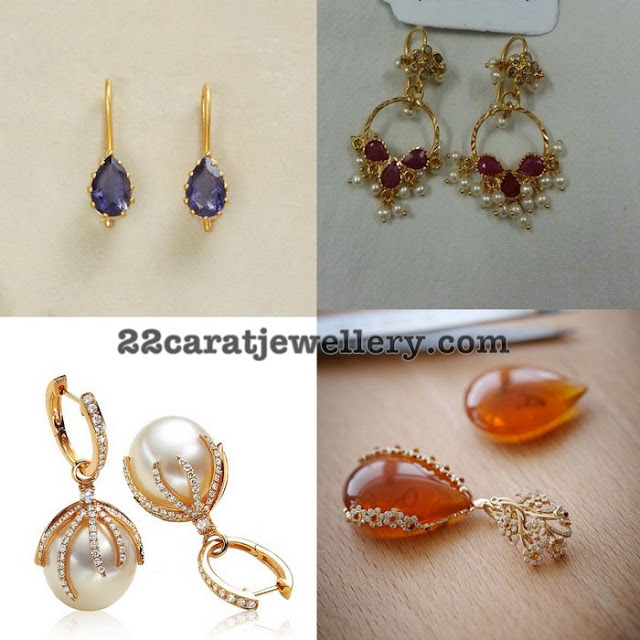 Simple Earrings for all ages Jewellery Designs