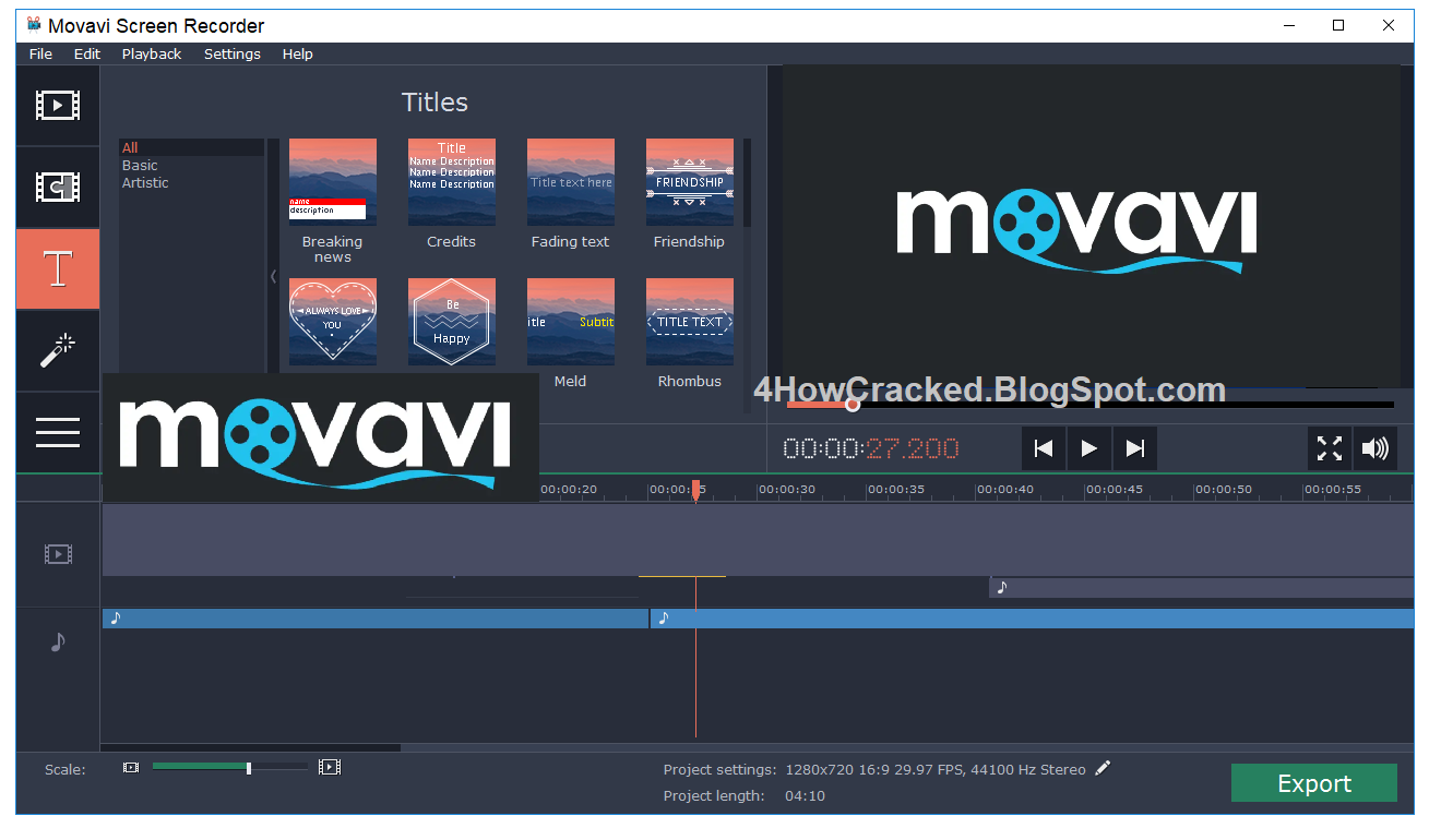 movavi screen capture 4 crack free download