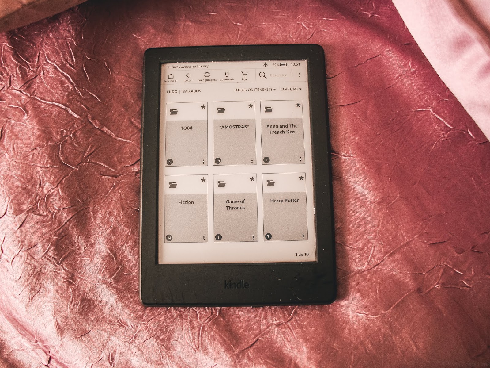 Como organizo o Kindle Como organizo o Kindle