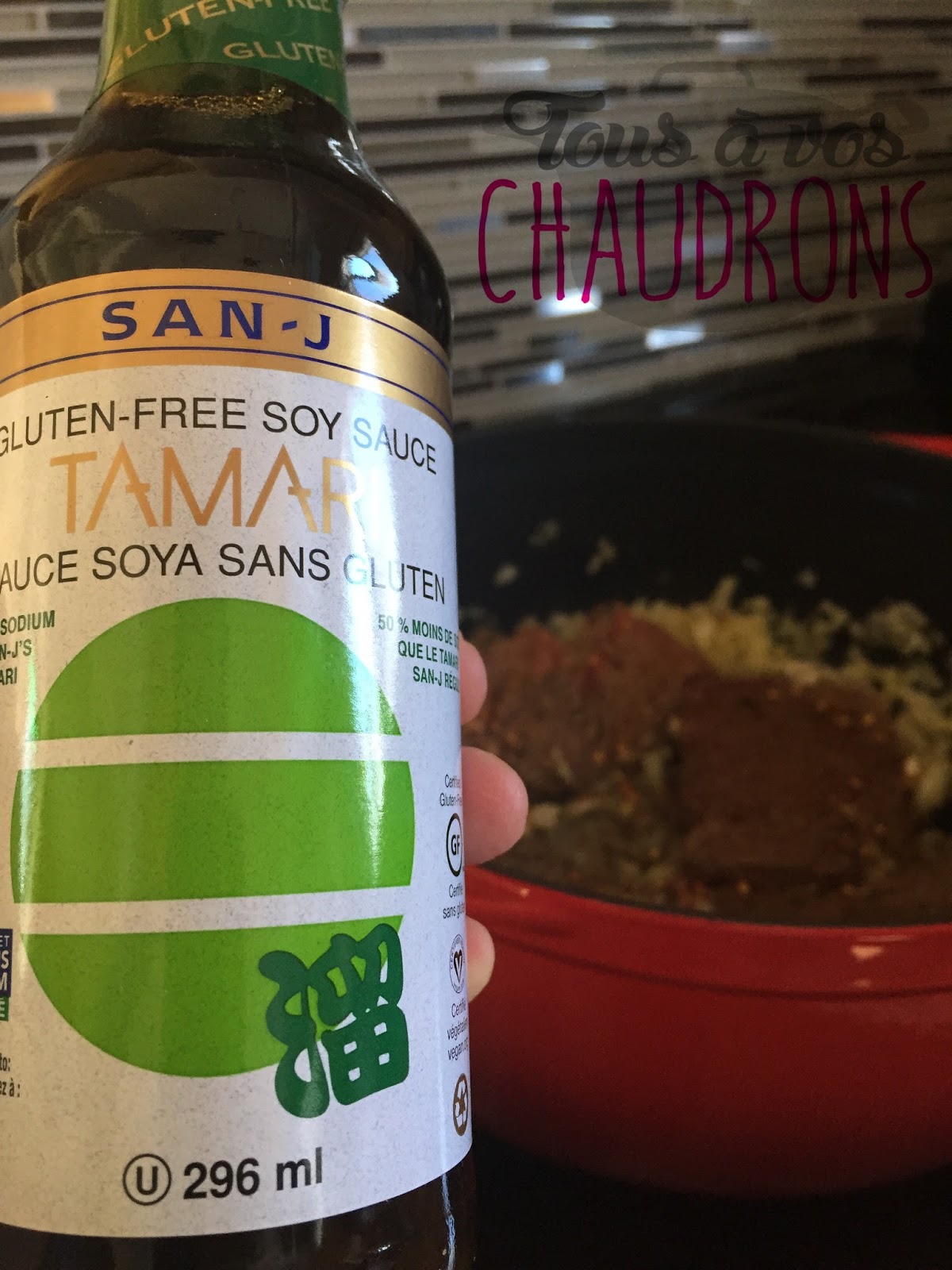 Boeuf braisé au tamari et au sirop d'érable Tous à vos chaudrons