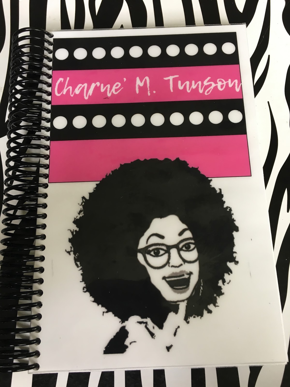 Create Motivate and Inspire Spiral Bound Dotted Notebooks