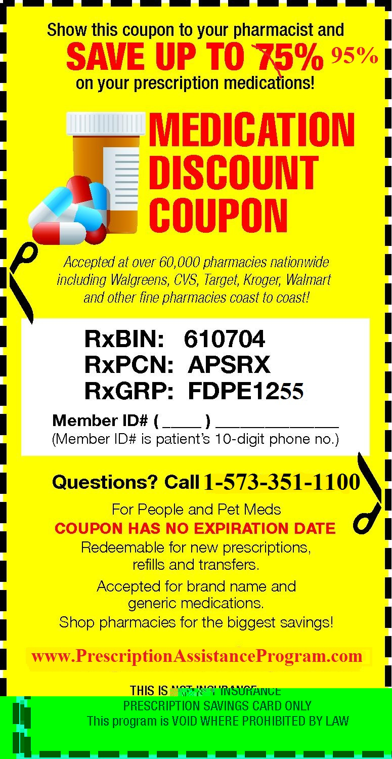 0 Printable Medication Discount Coupon Code for Citalopram ...