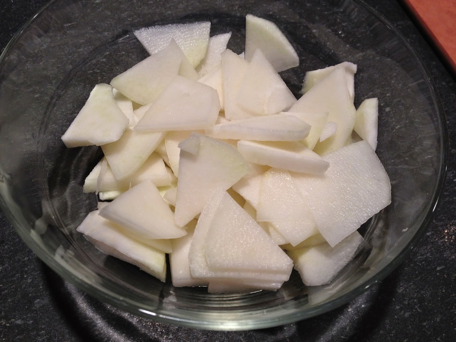 Veggies by the Bushel Quick kohlrabi pickle