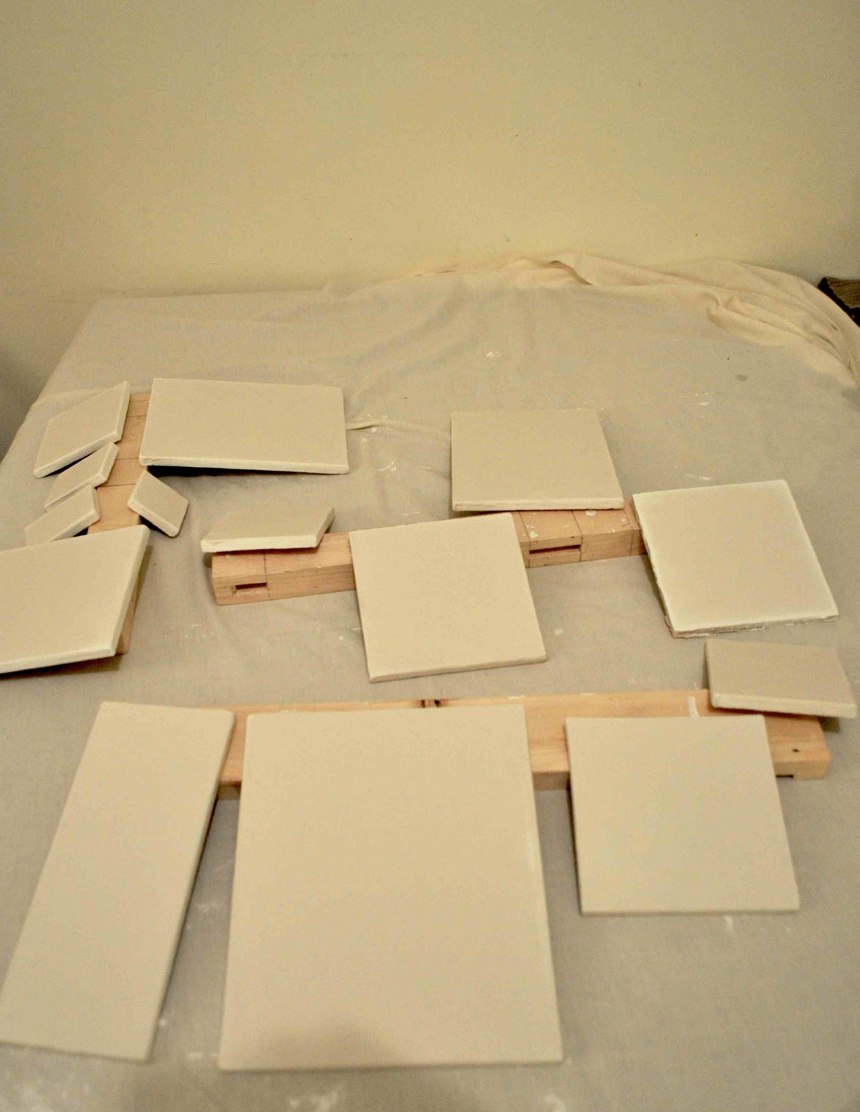365 Arty Days Day Two gesso panels for tempera painting
