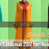 Latest Winter Collection 2012 For Women By Aijazz | Simple Trendy Dresses 2012-13 By Aijazz | Aijazz Party Wear Collection