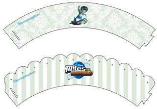 Mini Kit de Miles del Mañana para Imprimir Gratis. Wrappers para Cupcake de Miles del Mañana para Imprimir Gratis.