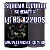 Esquema Elétrico Smartphone Celular LG K5 X220DS  Manual de Serviço  Service Manual schematic Diagram Cell Phone Smartphone Celular LG K5 X220 DS  Esquematico Smartphone Celular LG K5 X220 DS 
