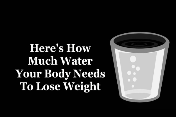 Así es ¿Cuánta agua necesita tu cuerpo para perder peso Así es ¿Cuánta agua necesita tu cuerpo para perder peso