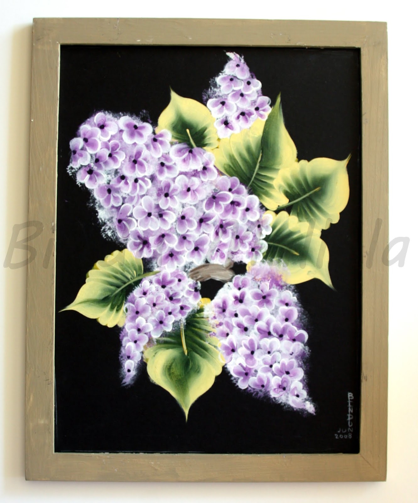 crazy for colors! Floral one stroke paintings...