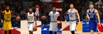 NBA 2k14 Roster update - February 21, 2017 - Updated Jerseys - HoopsVilla