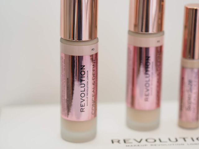 Revolution Conceal & Define Full Coverage Foundation + Concealer