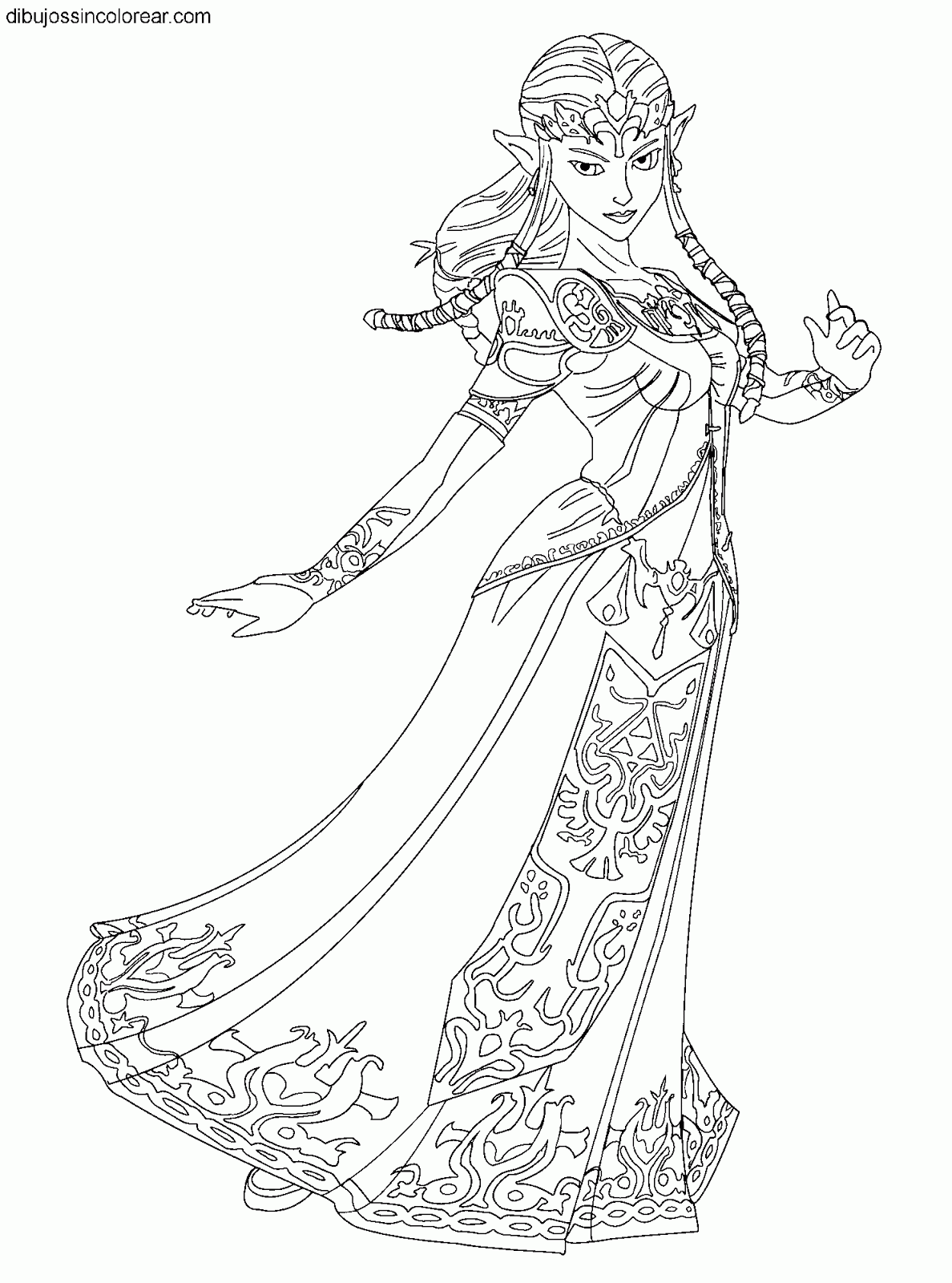 Imagenes De Zelda En Blanco Y Negro | dibujos de personajes de super smash bros para colorear Imagenes De Zelda En Blanco Y Negro | dibujos de personajes de super smash bros para colorear