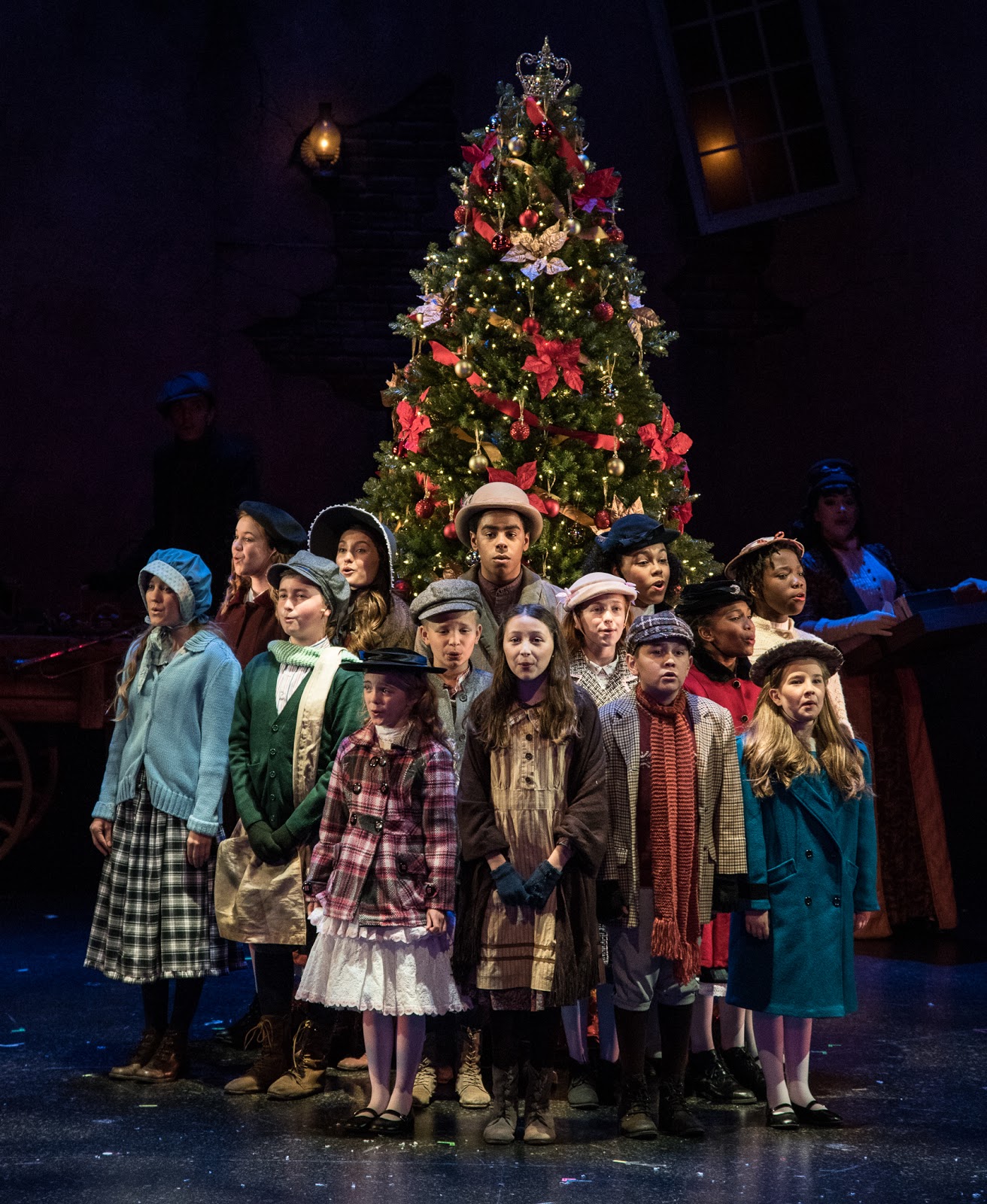 The Visual Science Lab / Kirk Photographing "A Christmas Carol" at