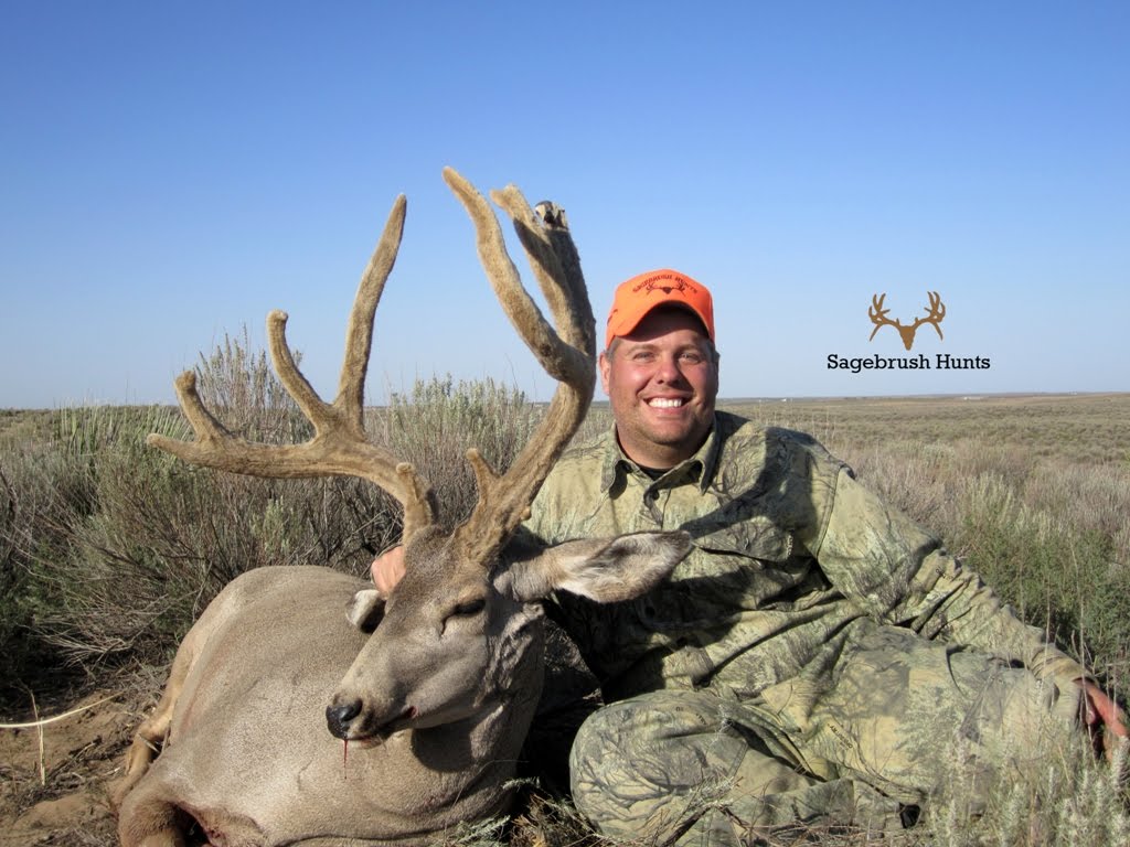 on the prairie Kansas Mule Deer Success Photos