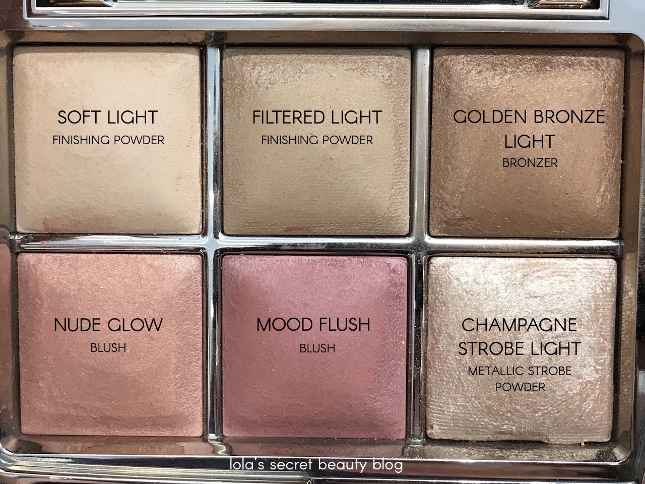 Lola S Secret Beauty Blog Hourglass Ambient Lighting Edit Unlocked Palette Swatches