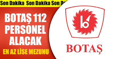 Botaş personel alım Botaş personel alım
