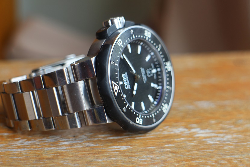 Jam tangan for sale: ORIS Pro Diver Date Titanium 1000M 46mm (SOLD)
