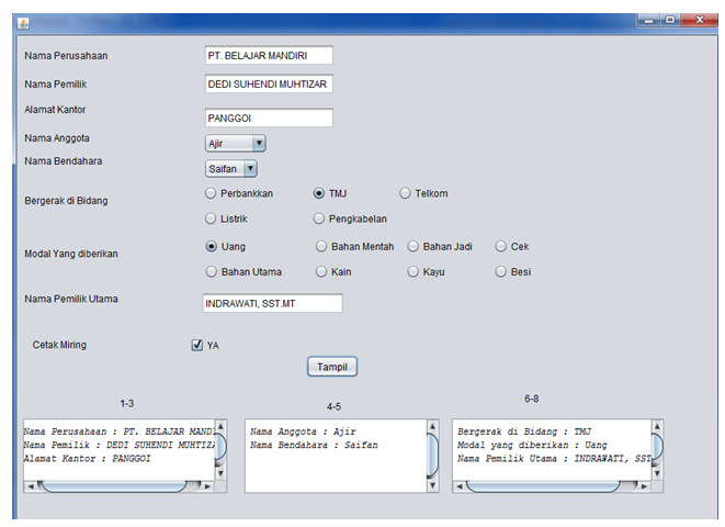 Membuat aplikasi biodata sederhana java dengan netbeans IDE 7.3 - study ...