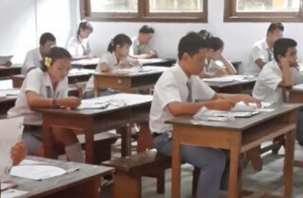 Sakit, Enam Siswa di Tabanan Tak Ikuti UN