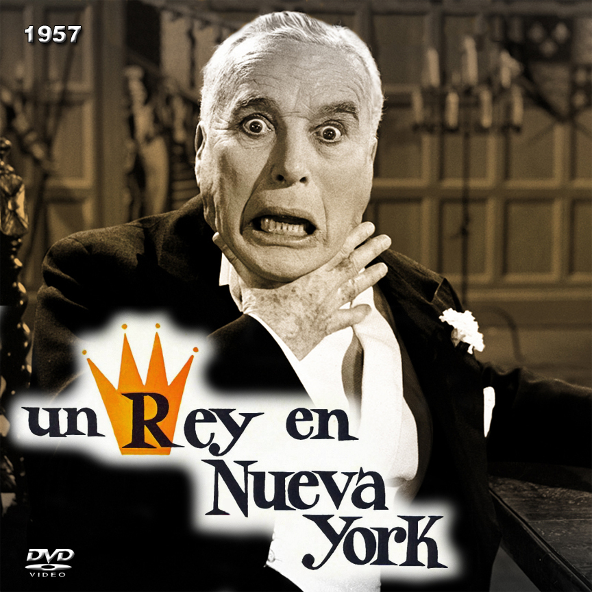 Caratulas de películas DVD para cajas CD Un Rey en Nueva York (Charles Chaplin) [1957]