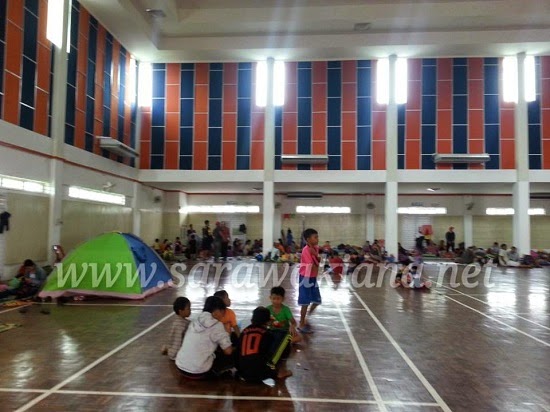 Semerah Padi Terkini Bilangan Mangsa Banjir Di Sarawak Dipindahkan