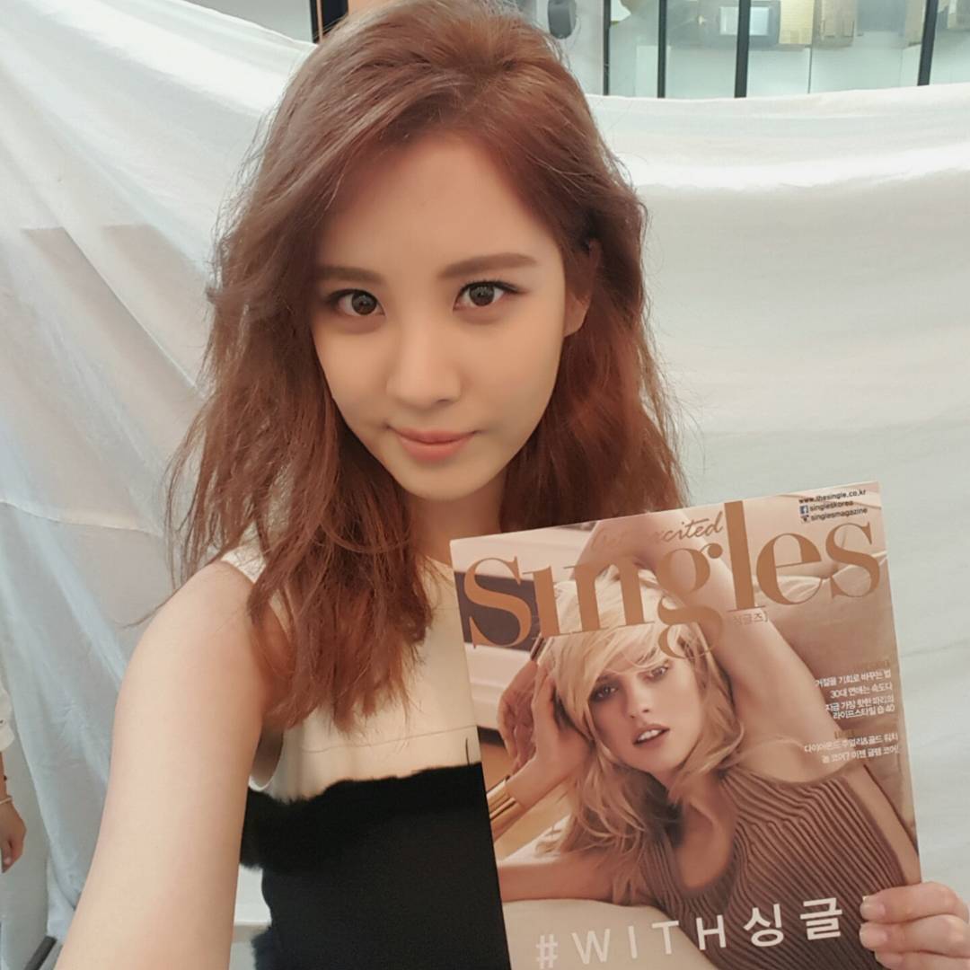 Snsd Seohyun Teases Fans With Pictures From Her Singles Pictorial