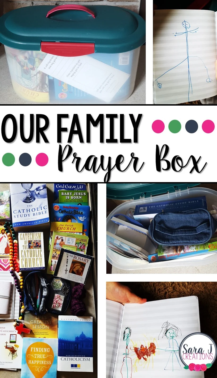 Do you want to know how to make a family prayer box?  Creating a family prayer box was a simple no cost way to shift our prayer life to include our girls.  There are some great ideas for what to include so that every member of the family is included.